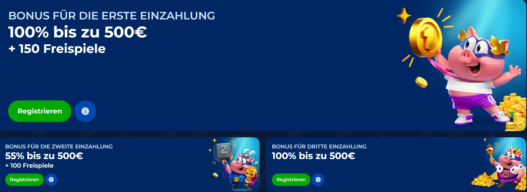 Willkommensbonus Casino